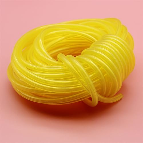 Qklyxr Tuyau de conduite de carburant de 32 pieds 3/32 X 3/16 2.5mm X 5mm, for STIHL, for Husqvarna, for Poulan, for Echo, Craftsman, tronçonneuse, moteur 2 temps Tuyau d'essence pour tronçonneuse