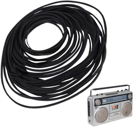 Kassettenreparaturgurte: 30-teiliges elastisches Ring-Set, robuste Ersatzbänder, hochflexibler Antriebsriemen | Universal-Gummischlaufe für Videorecorder
