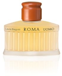 Laura Biagiotti Roma Uomo 75 ml, After Shave Lotion | Orientalisch-holzige Duftkomposition, Verführerische und würzige Noten, Ikonischer Flakon inspiriert vom Pantheon in Rom