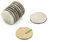 Magnetastico | 10 Piezas imanes autoadhesivos potentes neodimio N52 Disco 30x1 mm| Imanes Fuertes Adhesivos con Cinta Adhesiva| Imanes N52 película Adhesiva, iman Adhesivo, iman Autoadhesivo