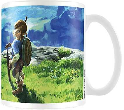 The Legend Of Zelda: Breath Of The Wild MG24518 View Ceramic Mug, Multicoloured, 7.9 x 11 x 9.3 cm