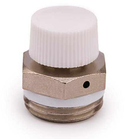 1/2 RADIATOR AIR VENT BLEED PLUG VALVE - NO KEY NEEDED