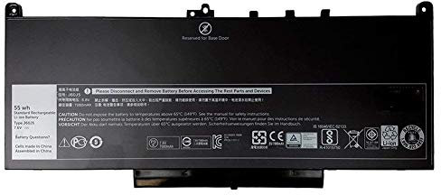 XITAIAN 7.6V 55Wh J60J5 MC34Y 0MC34Y 242WD Ersatz Laptop Akku für Dell Latitude E7270 E7470