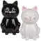 Bada Bing 2er Set niedliche Spardose Katze - zuckersüßes Sparschwein als Kätzchen mit Schlüssel - Tier Sparbüchse abschließbar aus Keramik - zuckersüßes Deko Figur Geschenk für Tier-Liebhaber