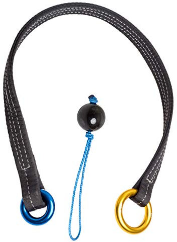 Baum Arborist Kletterseil Friction Saver Schlaufengurt Sling 35,4 Zoll / 47 Zoll, Klettern Webbing + Retriever Kugelbaumpflege Set Geräte,120cm