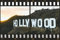 3D-Filmstreifen Hollywood Sign Wall Sticker Poster