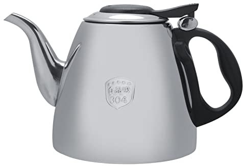 Théière Pour Plaque Induction,Bouilloire Induction Noire,Theiere Induction,Whistling Kettle Stove Top Stainless,Théières Pour Cuisinière,Bouilloire À Thé En Acier,Bouilloire À Thé,Bouilloire À Inducti