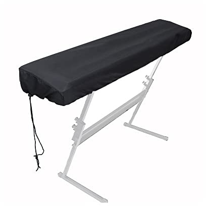 zalati Piano Keyboard Cover Staubdichte Abdeckung mit Kordelzug Verschluss für 61 Tasten Elektronische Klavier Orgel Keyboard