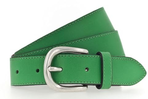 Vanzetti Leder Gürtel 30mm Leather Belt W80 Fern Green grün
