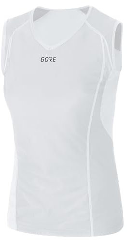 GOREWEAR M Damen GORE® WINDSTOPPER® Base Layer Shirt Ärmellos, Light Grey/White, 44