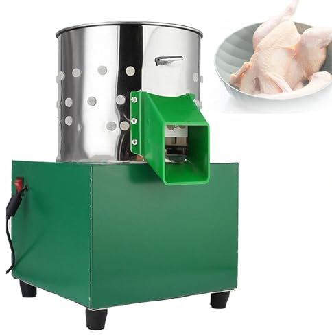 Cashwise Geflügel Rupfmaschine Automatisch Huhn Türkei Ente Vögel Entfedern Rupfen Edelstahl 88 Gummifinger für Vogel Kapazität Landwirtschaft Schlachthof