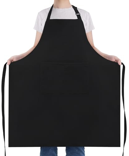 NLUS Extra Large Aprons for Men, Adjustable Chef Apron for Men Kitchen Cooking Aprons for Women