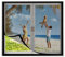 Fliegengitter für Fenster, 65x70cm Moskitoschutz Fliegenvorhang, waschbares, einfache Montage, Insektenschutz Fliegengitter Fenster