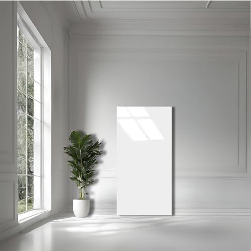 Piastrelle bianche lucide, 60 × 120 cm