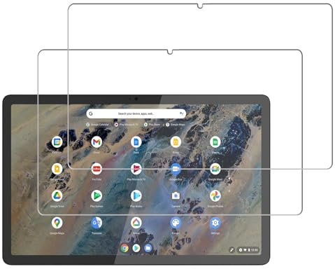 2 Pack 9H Hardness Tempered Glass Screen Protector for Lenovo IdeaPad Duet 3 Chromebook 10.95 Inch Tablet Model IP Duet 3 Chrome 11Q727