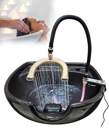Head Spa Appareil de thérapie de l'eau avec circulation de l'eau pour bol de shampooing, améliore l'expérience de spa dans les salons de coiffure et les salons de coiffure