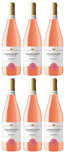 Branciforti dei Bordonaro Rosato Terre IGT Roséwein Rosé Trocken Italien inkl. FeinWert E-Book (6 x 0.75 l)