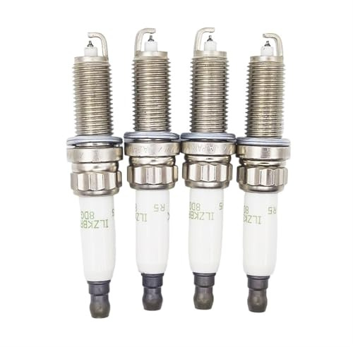 HJLHUIDM ILZKBR7B8DG 95770 Iridium Spark Plug Candle Compatible With Peugeot 207 208 308 3008 CC Citroen C3 C4 C5 DS4 DS5 Cooper MINI Coupe 4/20 Pcs Automotive Parts Ignition(4pcs)