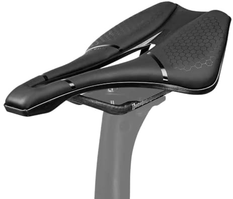 Bike Saddle,Fahrradsattel Sattel Carbon Rail MTB/Rennrad Sättel Kurze Nase Hohl Fahrradsitz 245x139mm