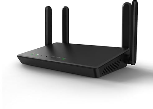 KKH Router WiFi de 2.4 GHz, portátil de fácil configuración, red inalámbrica de Internet, enrutadores Wi-Fi de largo alcance, alta velocidad de hasta 300 mbps para hotel, hogar, Smart TV, PC