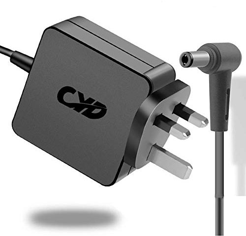 CYD 65W 19V 3.42A PowerFast Replacement for Laptop-Charger Asus Zenbook A52F A53E A53S A53U A54C A55A A450 F551 F554 K401 K501 K55 X401 X450 X501 X502 X550 X551 X552 X554 X555, 8.2Ft DC Adapter Cable