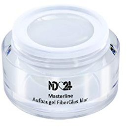 Masterline Fiberglas Aufbaugel Klar - Strong - Uv/Led - Studio-Qualität - Made In Germany - 5ml