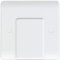 Knightsbridge CU8333 Curved Edge 45 A DP 13 A Switched Socket, White