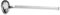 HENDI Saucenlöffel, Stück gemäß den HACCP, Dicke 2,7mm, Schöpflöffel, Suppenschöpfer, 430x100mm, Edelstahl