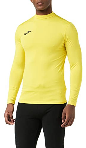 Joma 101018.900.S-M Maglia Termica - Academy a Manica Lunga da Uomo, Giallo, S-M