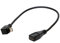 Tomost 90 Degree Micro USB Cable - Down Angle Male to Female Micro-B Extension Cord Adapter For Android cellphone, tablets, Nest Indoor, Arlo Pro, Echo, PS4 (UP)