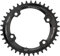 Wolf Tooth Elliptisches Kettenblatt 4-Loch Ø110mm BCD Shimano GRX schwarz Ausführung 46T 2021 Kettenblätter