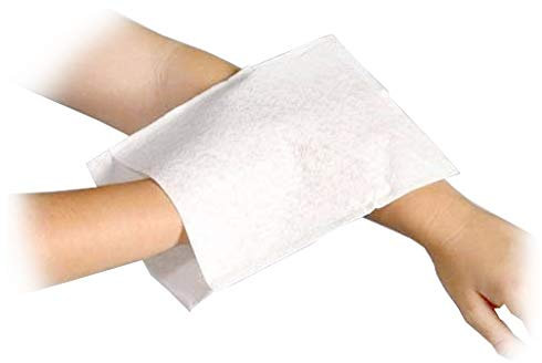Paquet de 50 gants de toilette jetables fabrication Française 80g/m² - 150 x 230 mm