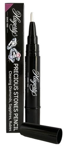 Hagerty Precious Stones Pencil I Schmuckreiniger für Edelsteine wie Diamanten Saphire Rubine sowie Gold und Platin I Exakte Schmuck Reinigung schonend und effizient