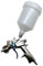 PROFI Lackierpistole Farbspritzpistole Spritzpistole robust Düse 1,8mm Becher 0,5l