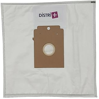 Distri+ - Sac aspirateur compatible BOSCH/SIEMENS TYP K, ARRIVA, BIG BAG, SMILY, SUPER SX, MINI MOUSY... La pochette de 5 sacs microfibre