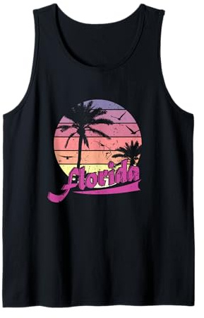 Florida Land of Palm Trees Tank Top