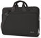MOSISO 360 Protective Laptop Bag 13 inch, 13 inch Laptop Shoulder Bag Compatible with MacBook Air M4 M3 M2 M1 2025-2018/Pro M2 M1 2025-2016, Matching Color Sleeve with Belt, Black