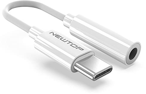 N NEWTOP Adattatore AD43 Cavo Connettore Type-C a Jack 3.5mm Collegamento Universale Spinotto Tipo C Audio per Cuffie Auricolari Samsung Xiaomi OPPO Huawei Realme Vivo Redmi Asus