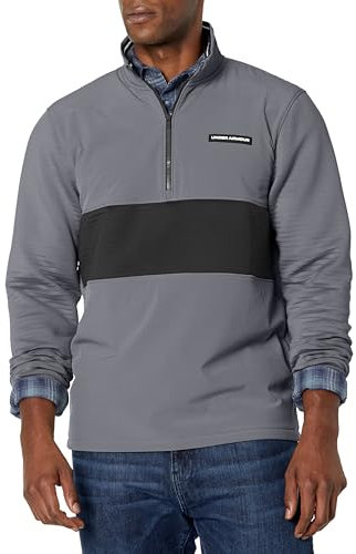 Under Armour Men's Storm Daytona Half Zip, (025) Castlerock / / White, 3XL