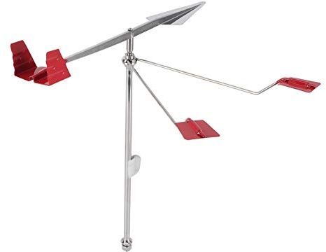 Girouette de bateau, girouette légère mais durable pour l'indication de la direction du vent de yachting pour la voile de bateau de yacht