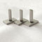 T-förmige rechteckige Schraube Hammerkopfschraube Schraube 304 Edelstahl T-Nut Rutsche Schienenschiene M6 M8 M10 M12 Hardware-Werkzeuge Zubehör 3St (Color : B2)
