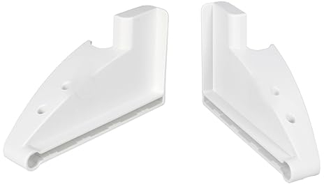 ensipart Türfachhalter Set links und rechts kompatibel mit Liebherr 9097208 und 9097207 Halter für Türfach in Kühlschrank