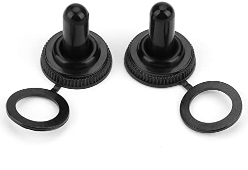 20 Stück 12 Mm Kippschalter, Wasserdichte Kappe, Wippschalter, Gummikappe, Kofferraumabdeckung, Kippschalterschutz, Schwarz Für Elektrische Schalter