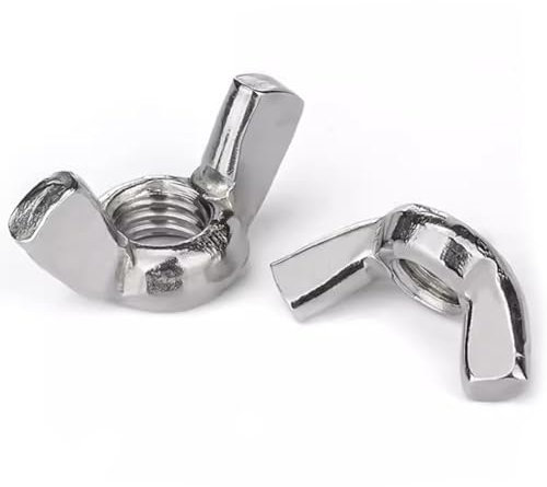 3/8-16 Wing Nuts,Stainless Steel 18-8(304) Wing Nuts, 10Pcs-Pack