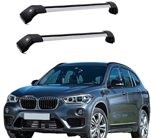JUNYEW (1 Paar) Dachgepäckträger Dachträger für BMW X1 E84 2009 2010-2015 2016 -Aluminium,Q