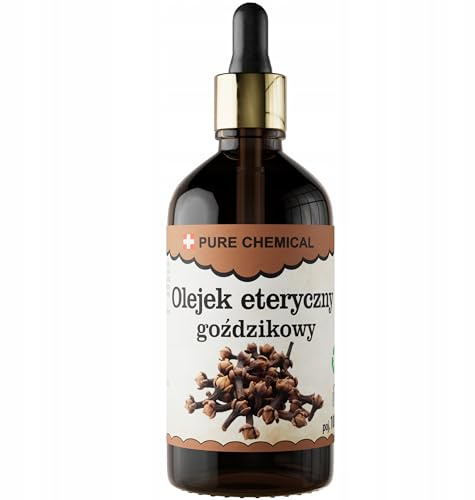 CHOSA Olio Essenziale Di Chiodi Di Garofano 100 ml - Olio profumato naturale al 100% per diffusori per aromaterapia - umidificatori - sauna e massaggi – Profumo intenso per ambienti