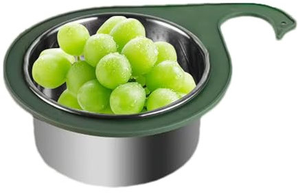 Cesta de Almacenamiento y Drenaje para Fregadero de Cocina - Escurridor de Acero Inoxidable Con Filtro en Forma de Cisne