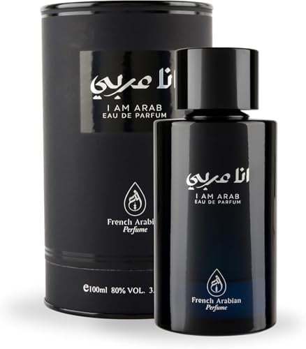 Ana Arabic – I am Arab100 ml Eau de Parfum de French Arabian Perfume | Uni-Parfüm für Damen und Herren | würziger und holziger Aromaduft von Vetiver aus Haiti