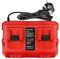 Ersatz Ladegerät Kompatibel mit Milwaukee M18 Akku, 14.4V-18V 4A Dual Port Schnellladegerät mit LED-Anzeige für Ladeprozess & Akku-Status, Multi-Ladegerät mit Zwei Anschlüssen