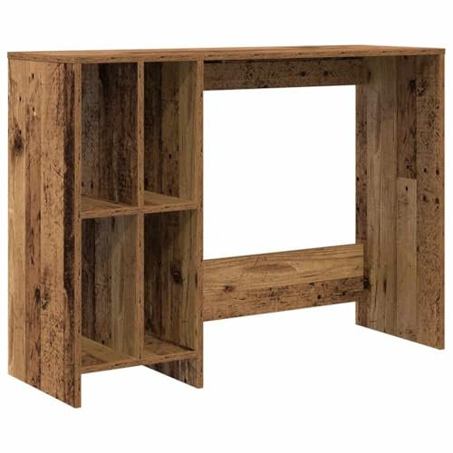 vidaXL Schreibtisch Altholz-Optik 102,5x35x75 cm Holzwerkstoff, Bürotisch, Computertisch, Büromöbel, Arbeitstisch, Büroschreibtisch, Tisch